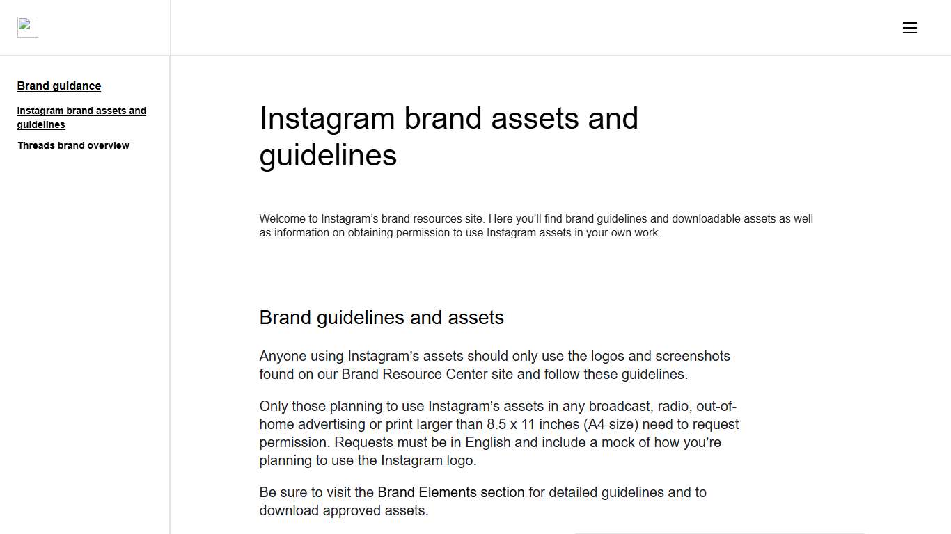 Instagram brand assets and guidelines Meta Instagram Brand Resource Center