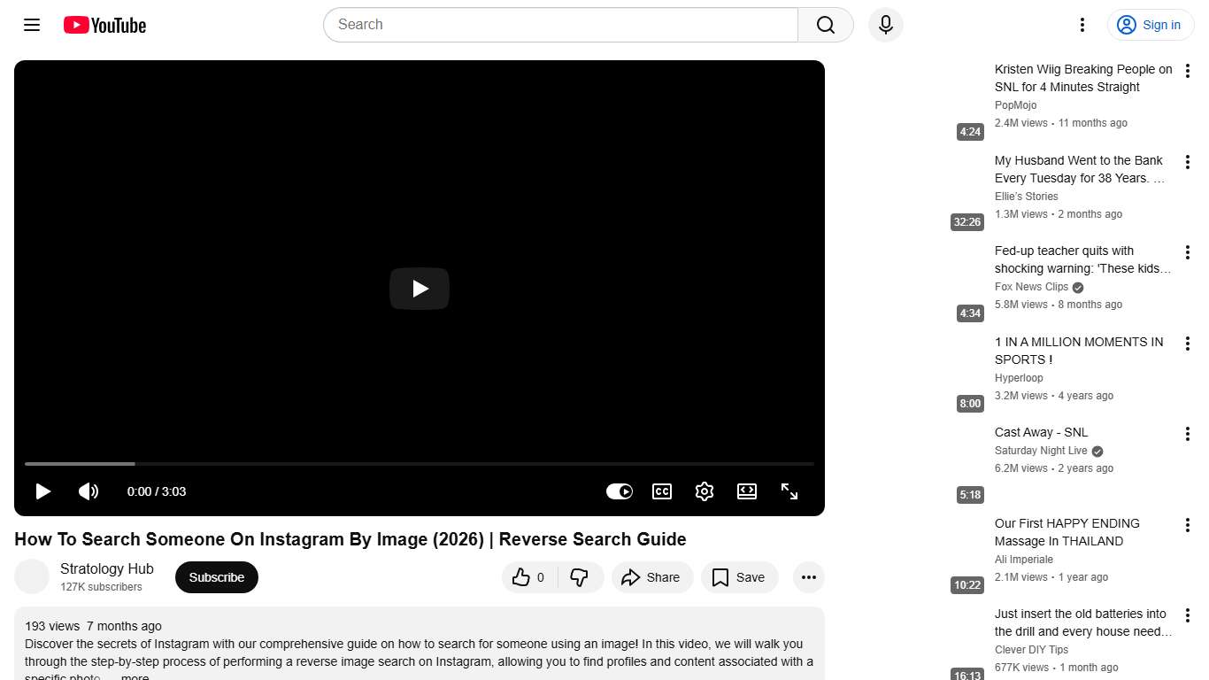 How To Search Someone On Instagram By Image (2026) Reverse Search Guide - YouTube